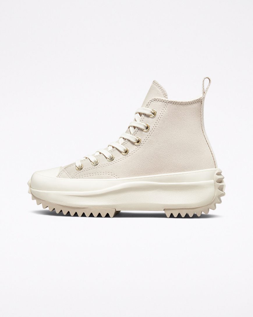 Men's Converse Run Star Hike Earthy Neutrals High Top Platform Shoes Beige | AU 41C05I